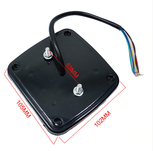 12V Trailer Lights - LED Trailer Lights with Number Plate Light