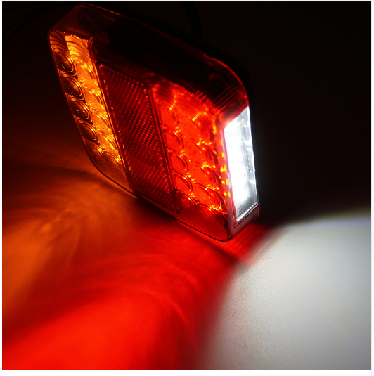 12V Trailer Lights - LED Trailer Lights with Number Plate Light