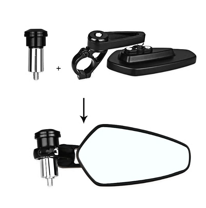 Bar End Mirrors – 7/8" Handlebar Motorcycle Mirrors