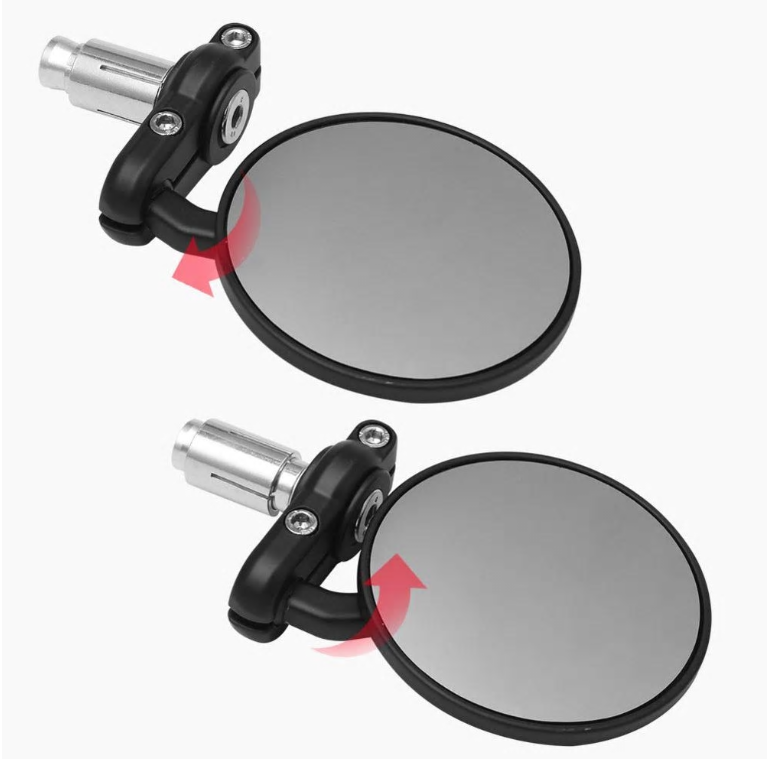 Bar End Mirrors – 7/8" Handlebar Motorcycle Mirrors