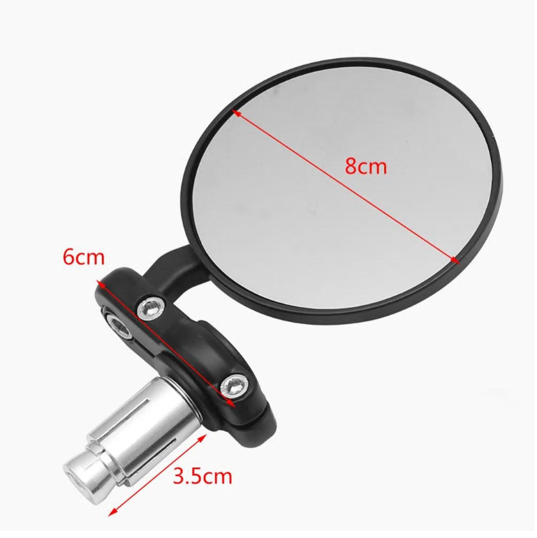 Bar End Mirrors – 7/8" Handlebar Motorcycle Mirrors