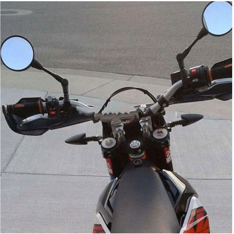 Motorcycle Mirrors for Yamaha, Honda, Harley – Brand New 10mm Thread Mirrors
