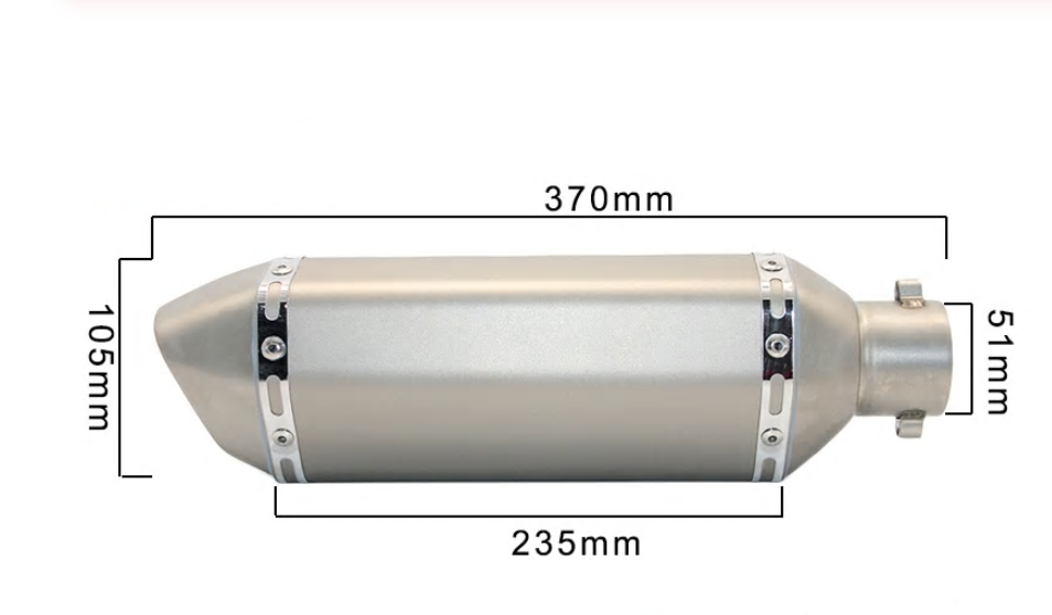 Motorcycle Exhaust Muffler