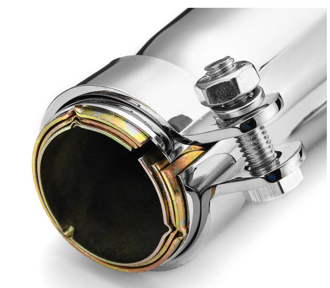 Brand New Motorcycle Exhaust Muffler – Universal Fit for Harley, Honda, Yamaha, Suzuki, Kawasaki, and More