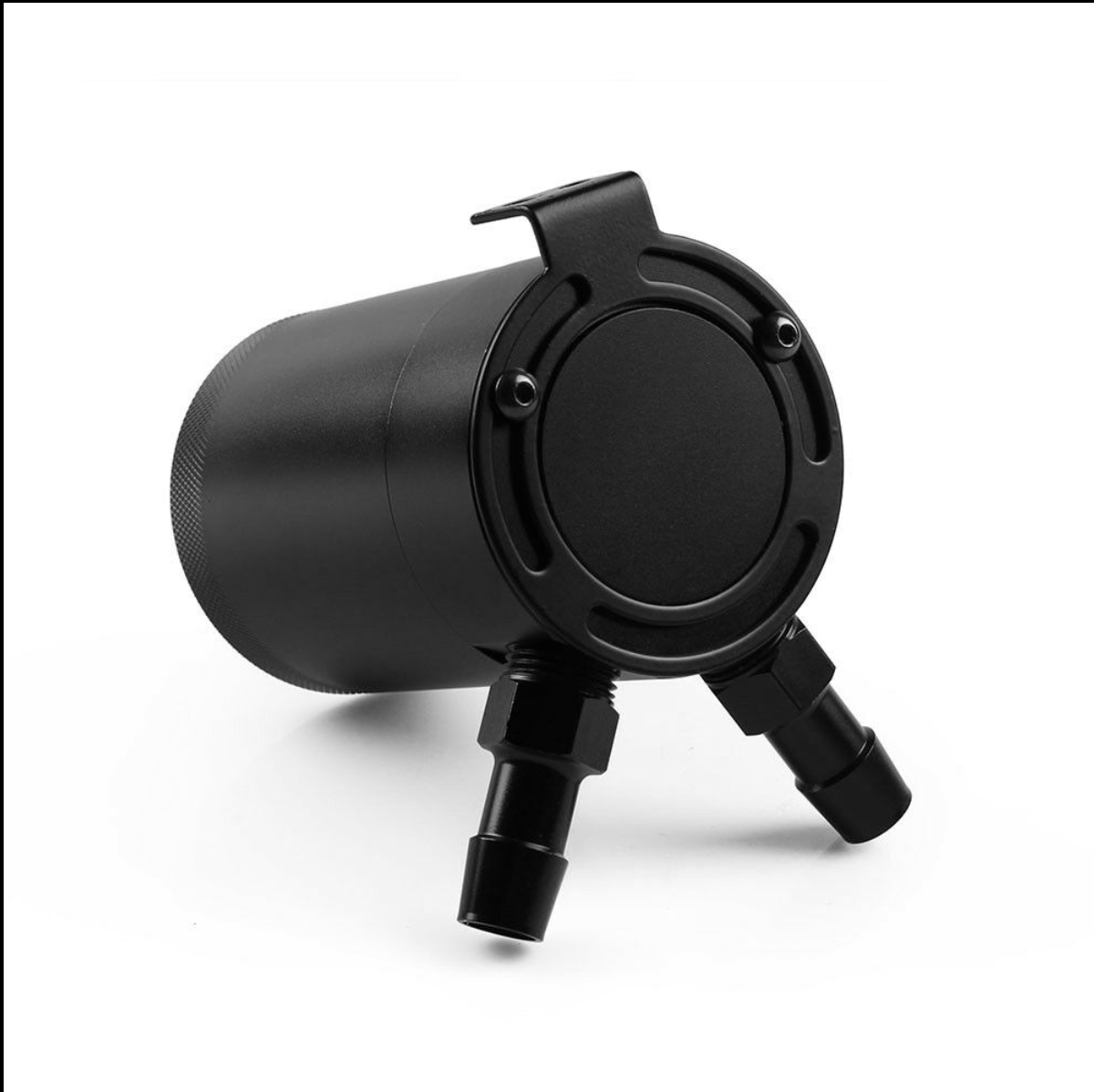 Universal 2-Port Aluminum Alloy Oil Catch Can Tank
