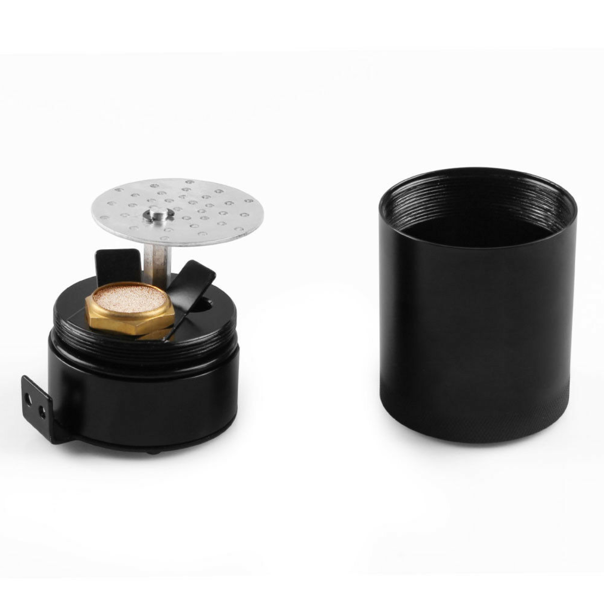 Universal 2-Port Aluminum Alloy Oil Catch Can Tank