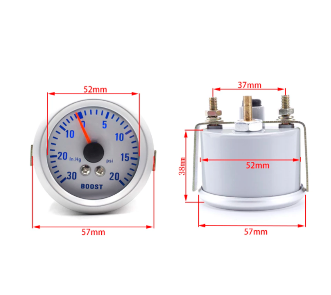 52mm Turbo Boost Gauge
