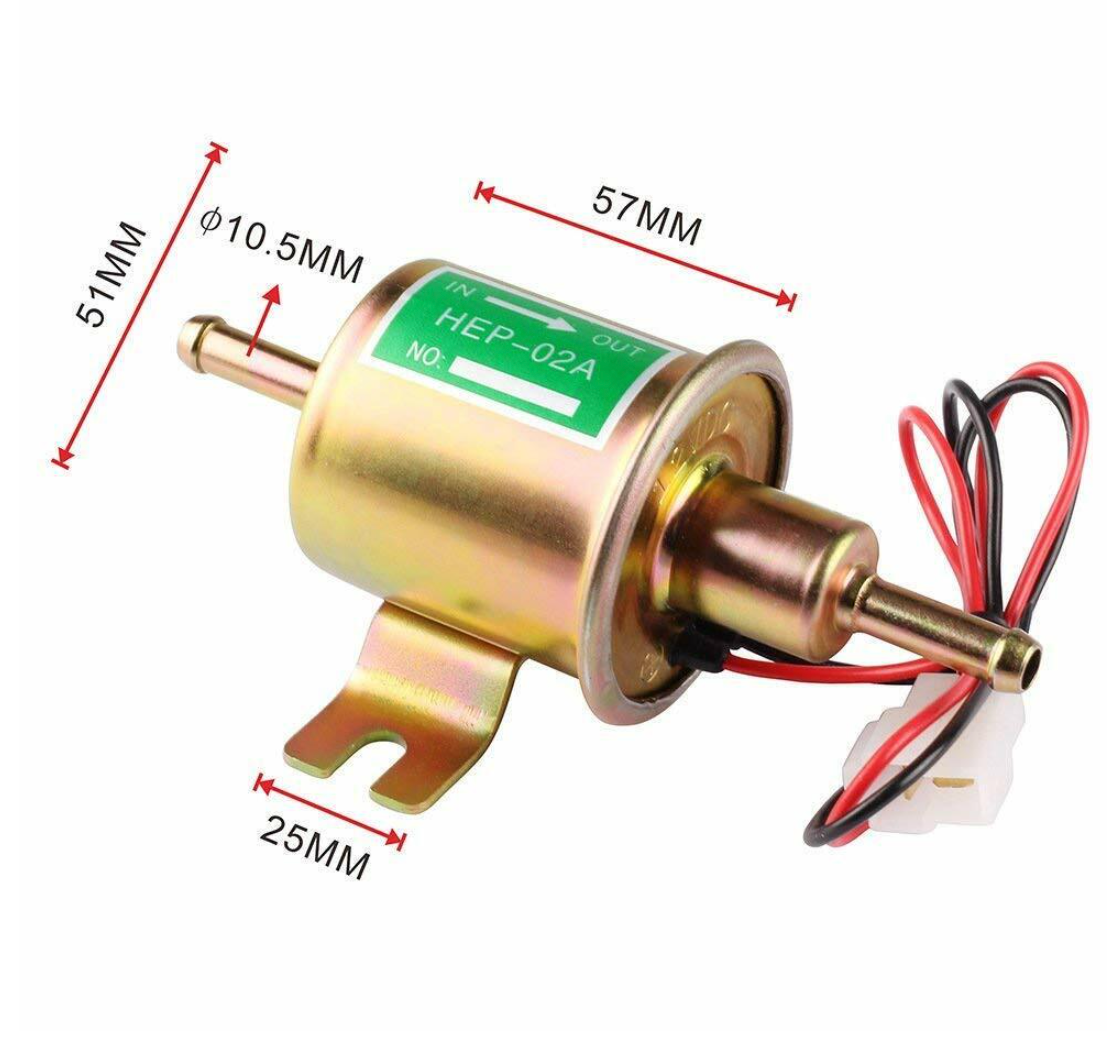 Universal 12V Electric Fuel Pump HEP-02A