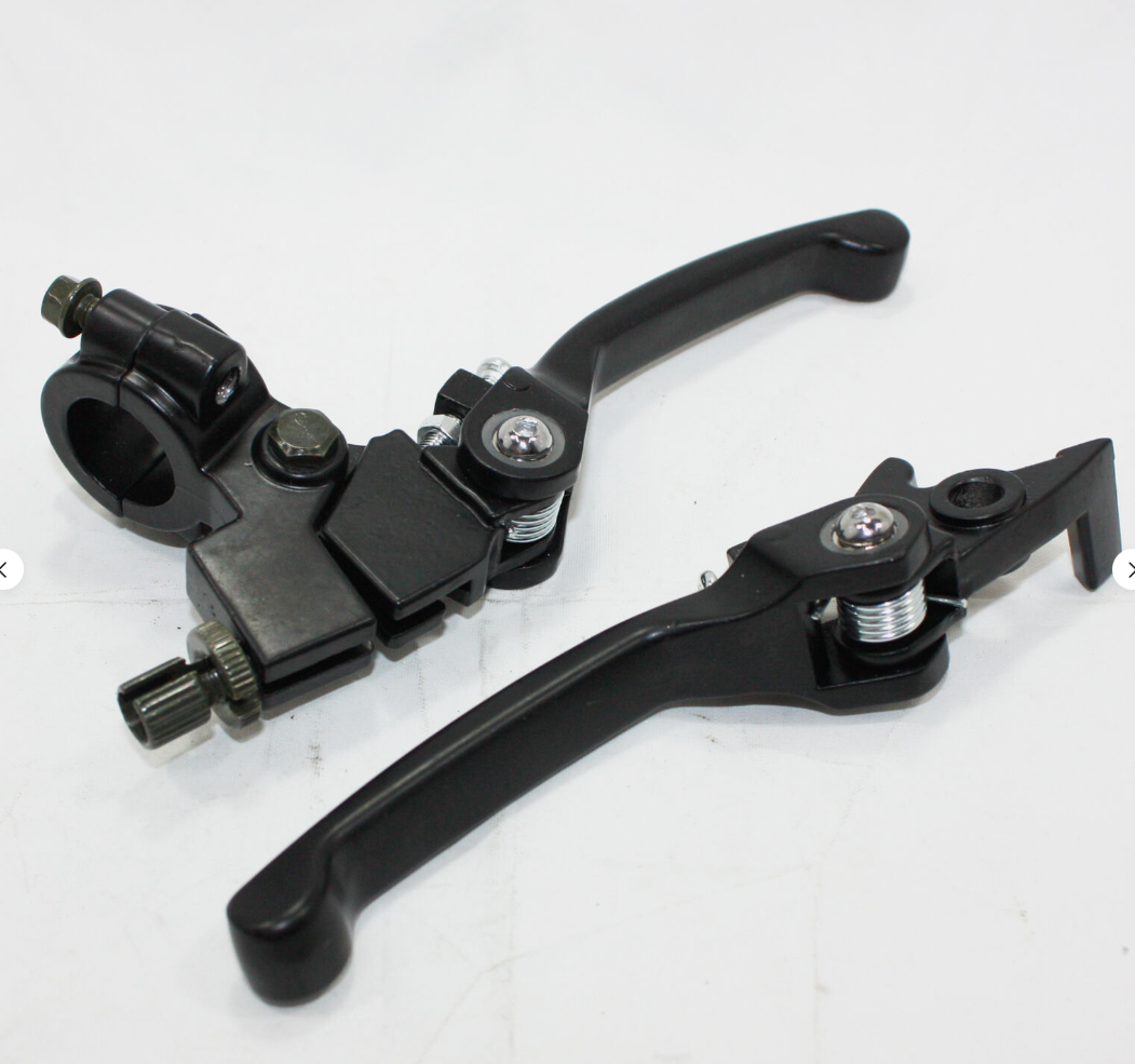 Foldable Clutch & Brake Lever β Compatible with 110cc, 125cc, 140cc Pit Dirt Bikes