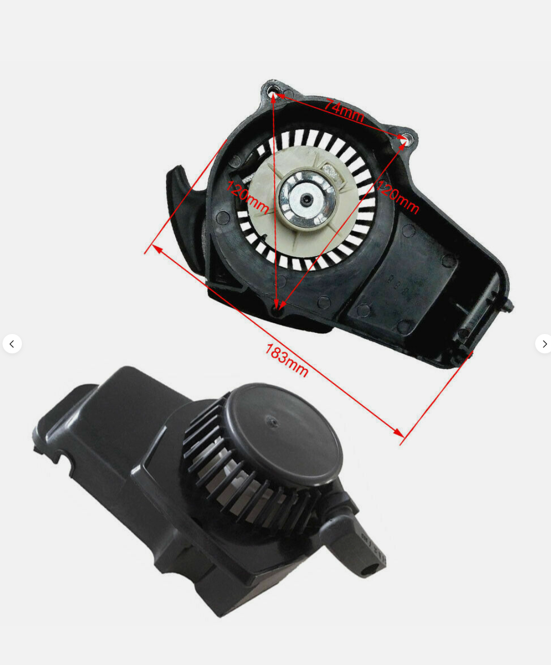 PULL START STARTER For 47CC 49CC 50CC MINIMOTO POCKET BIKE DIRT ATV QUAD