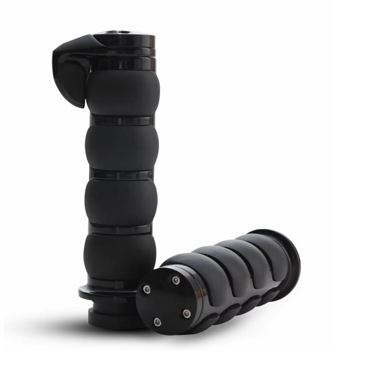 For Harley CNC Motorcycle Handlebar Hand Grips 25mm (1 Inch)