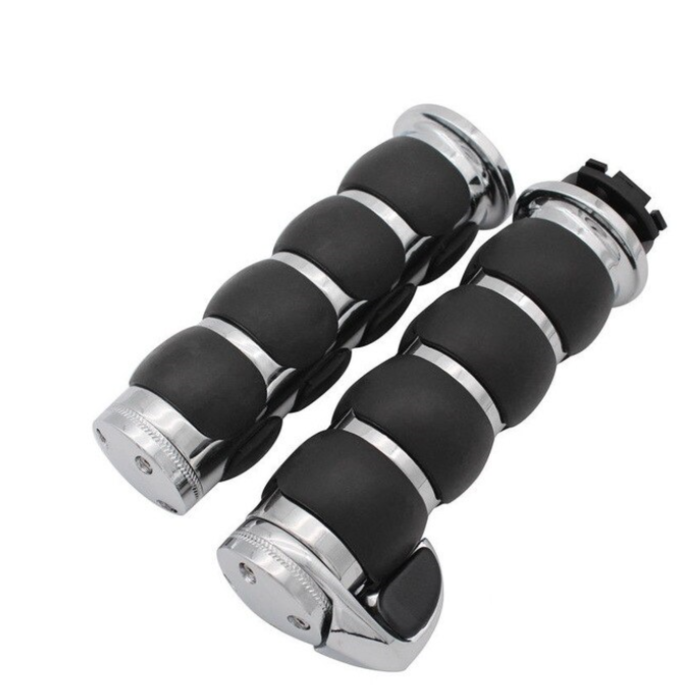Harley CNC Motorcycle Handlebar Hand Grips 25mm (1 Inch)