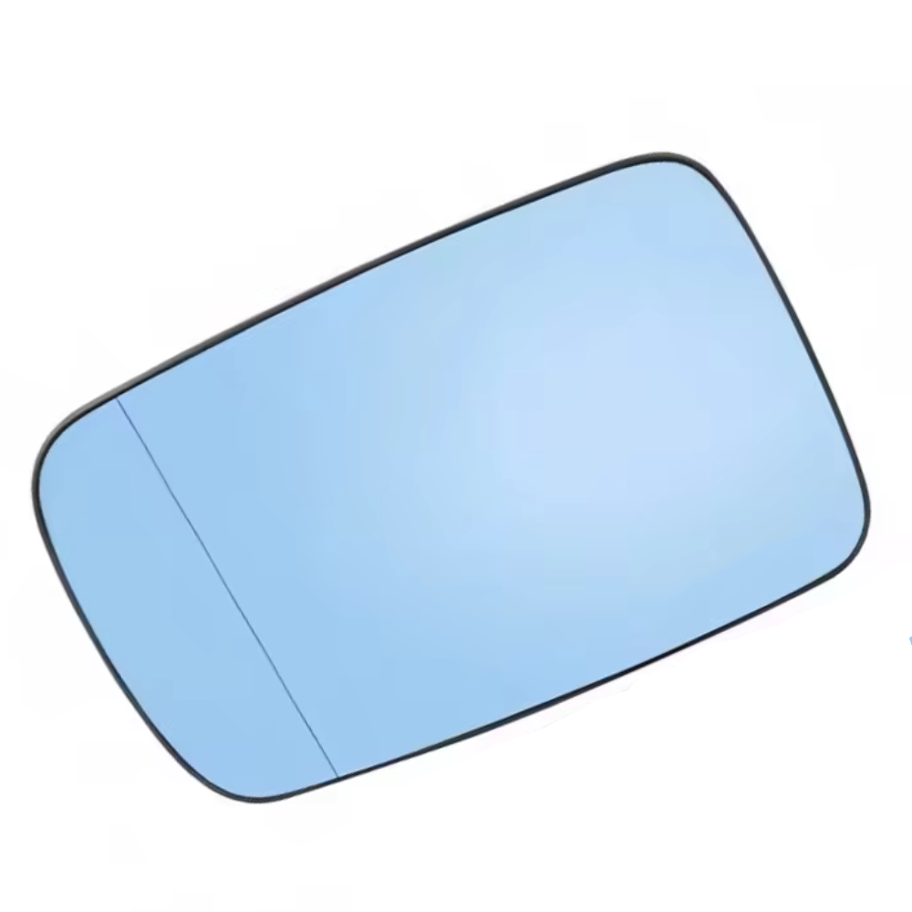 LH Blue Heated Mirror Glass for BMW E46 E65 E66 – Passenger Side