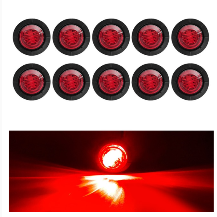 10 PCS Trailer Lights - Truck Lights - Side Marker Lights