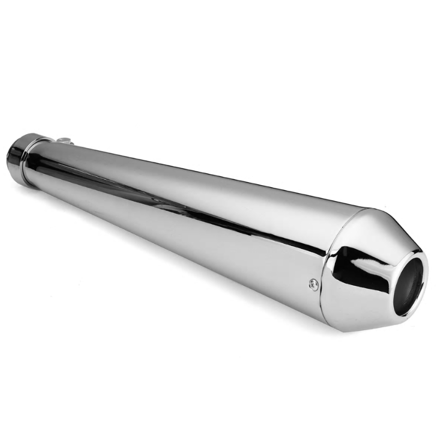 Brand New Motorcycle Exhaust Muffler – Universal Fit for Harley, Honda, Yamaha, Suzuki, Kawasaki, and More