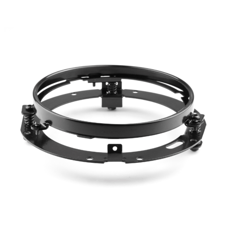 Motorcycle Headlight Mounting Bracket 7" For Harley