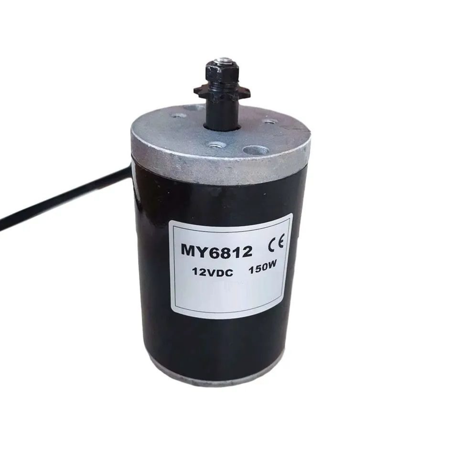 MY6812 DC 12V 150W high speed motor with sprocket , scooter small brush motor