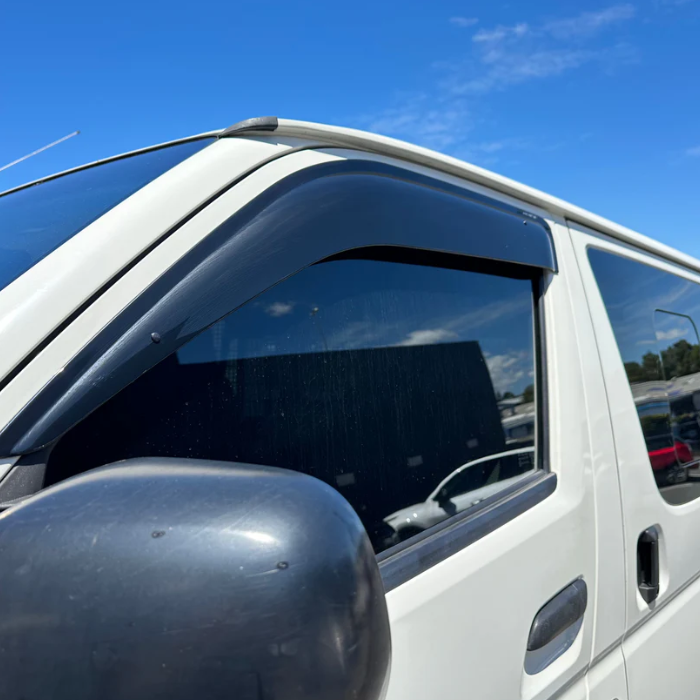 For Toyota Hiace Door Visors Monsoon Weather Shield Window visors 2005-2018