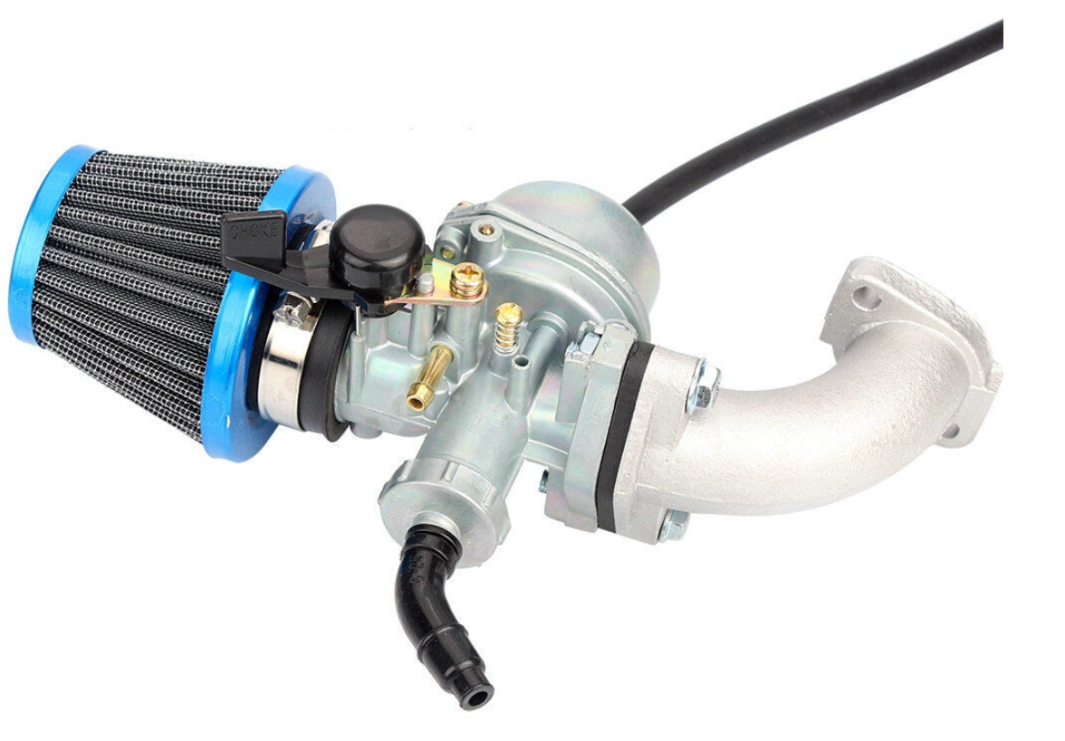 For Pit Dirt Bike 110cc 125cc PZ22 22mm Carb Carburetor Intake Pipe