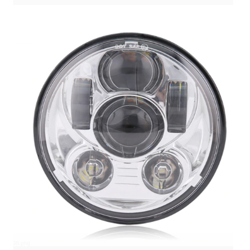 5.75" Black LED Headlight for Harley Sportster – DOT & E-MARK Approved