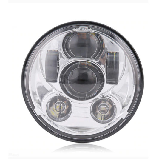 5.75" Black LED Headlight for Harley Sportster – DOT & E-MARK Approved