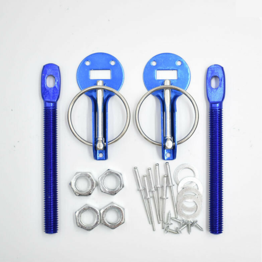 Bonnet Hood Pins Kit - Universal Car Hood Fastener