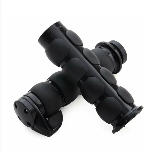 Harley CNC Motorcycle Handlebar Hand Grips 25mm (1 Inch)