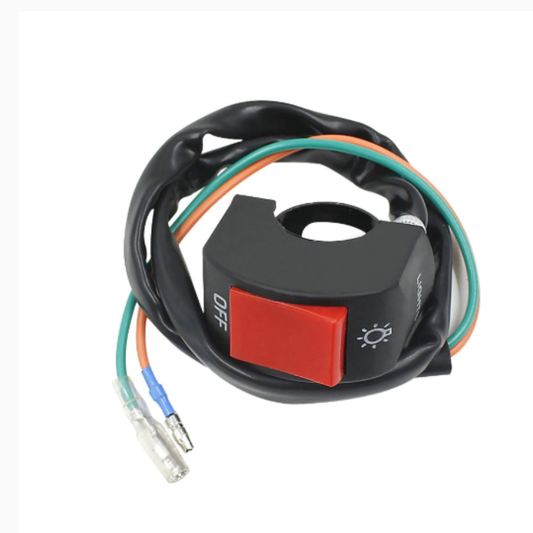 ON OFF Rocker Style Kill/Cut Off/Ignition Switch – Compact & Reliable for ATVs, Go Karts, Pit Bikes & More