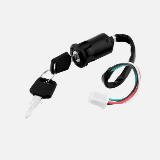 Universal Ignition Key Switch for Motorcycles, Dirt Bikes, Pocket Bikes, Go-Karts & ATVs